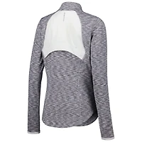 Veste zippée quart de tour Fanatics Corporate Shae pour femme, gris, Zero Restriction
