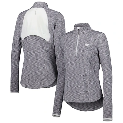 Veste zippée quart de zip Fanatics Corporate Shae pour femme, bleu marine, Zero Restriction