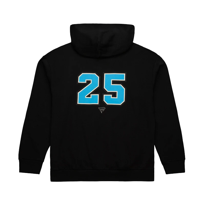 Sweat à capuche noir Mitchell & Ness Fanatics Fest 2025 Topps pour homme