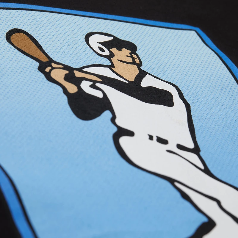 T-shirt noir Mitchell & Ness Fanatics Fest 2025 Topps Sports Extra pour homme