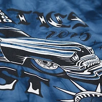 T-shirt Tie Dye bleu Mitchell & Ness Fanatics Fest 2025 pour homme