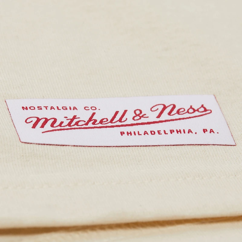 T-shirt Mitchell & Ness Cream Fanatics Fest 2025 Topps Sports Extra pour homme