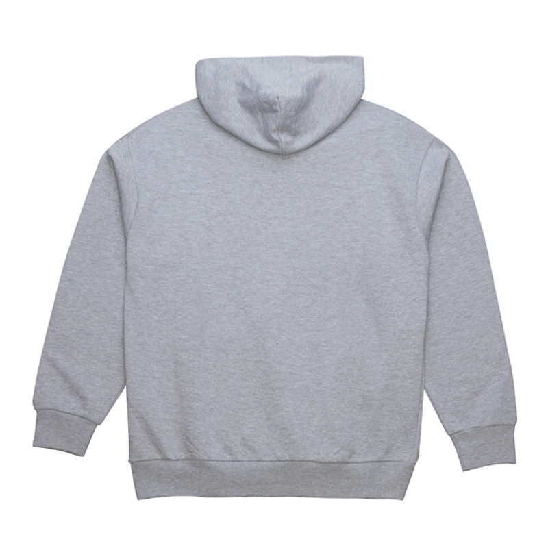 Sweat à capuche en polaire Mitchell & Ness gris chiné Fanatics Fest 2025 Bubble Gum Liberty pour homme