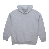 Sweat à capuche en polaire Mitchell & Ness gris chiné Fanatics Fest 2025 Bubble Gum Liberty pour homme