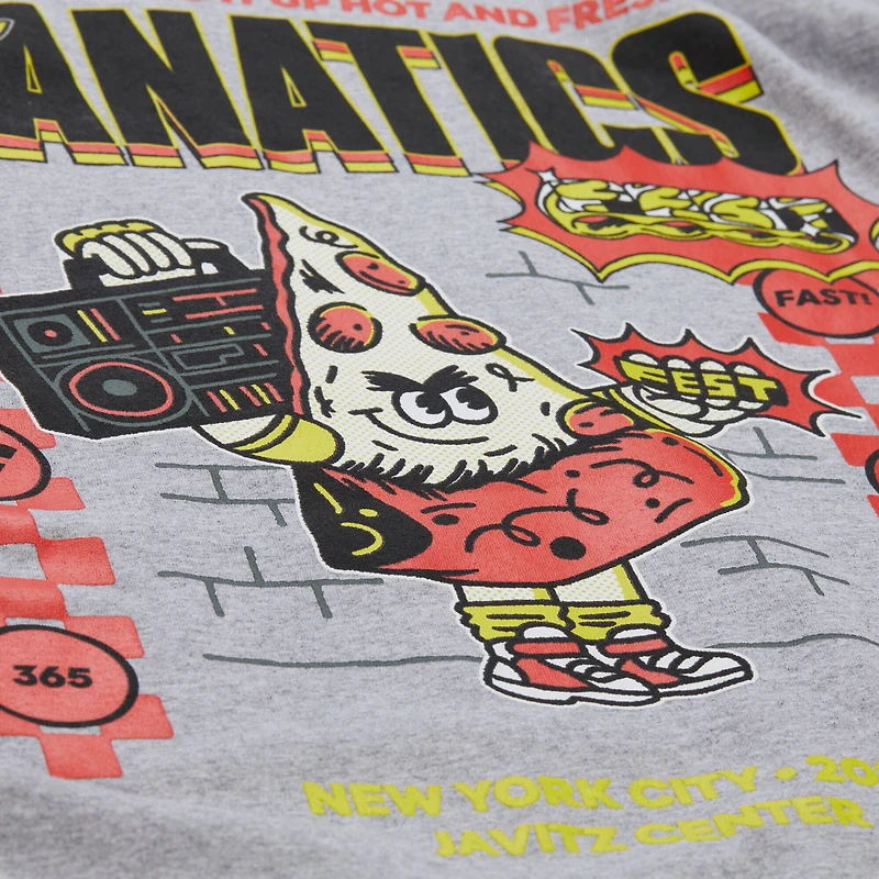 T-shirt Mitchell & Ness pour homme, gris chiné, Fanatics Fest 2025, By The Slice