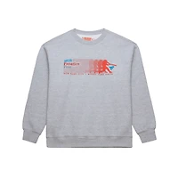 Sweat-shirt unisexe en polaire Mitchell & Ness gris Fanatics Fest 2025 Swing
