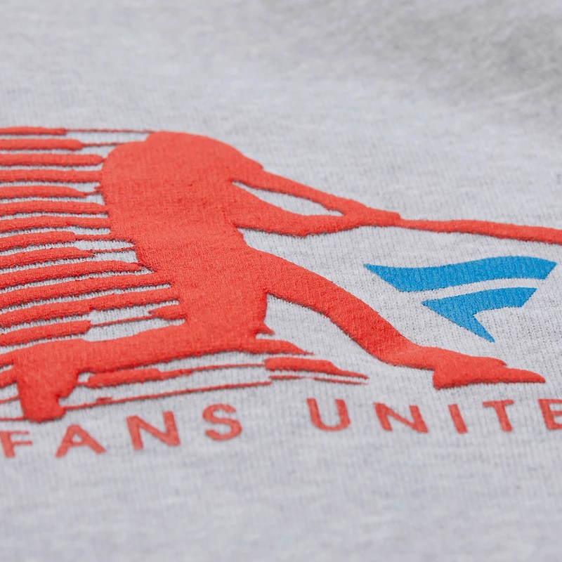 Sweat-shirt unisexe en polaire Mitchell & Ness gris Fanatics Fest 2025 Swing