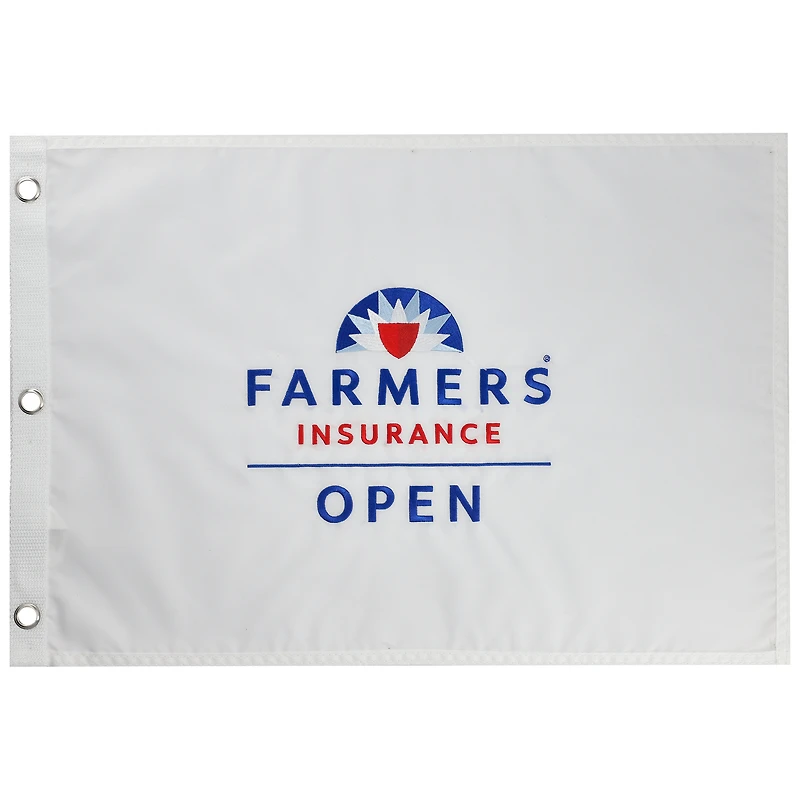 Farmers Insurance Open 13.5" x 19.75" Embroidered Flag