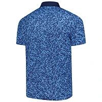 Polo Nike bleu marine Farmers Insurance Open Victory Performance à imprimé intégral pour homme