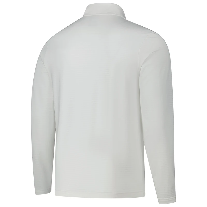 Pull Nike blanc Farmers Insurance Open Victory Performance à demi-zip pour homme