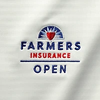 Pull Nike blanc Farmers Insurance Open Victory Performance à demi-zip pour homme