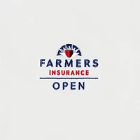 Polo Nike blanc Farmers Insurance Open Victory Solid Performance pour homme