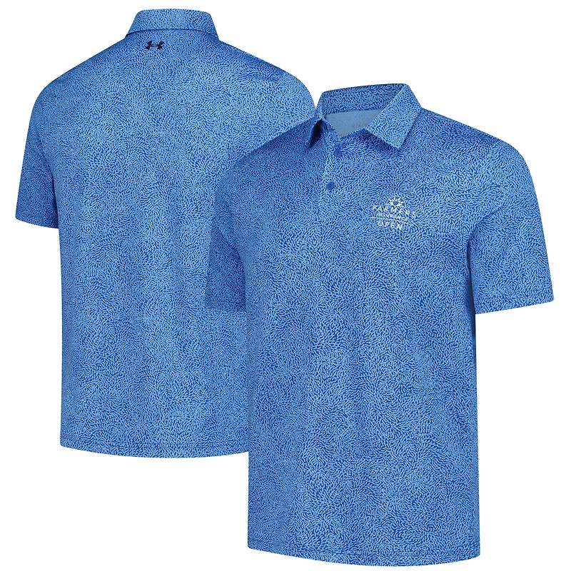 V110536 FARMIN 1139 Polo pour homme Under Armour SP25 Farmers Insurance Open Playoff 3.0 Eagle Swoop POLMENSSM UM0983