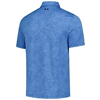 Men's Under Armour  Blue 2025 Farmers Insurance Open Playoff 3.0 Eagle Swoop Polo