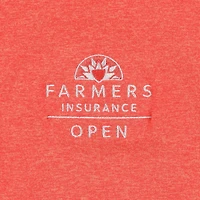 Men's Under Armour  Heather Orange 2025 Farmers Insurance Open Aura Quarter-Zip Pullover Top