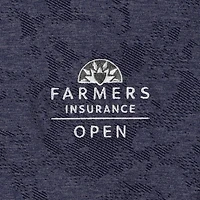 V110536 FARMIN 190 Homme Under Armour SP25 Farmers Insurance Open Line Dye Jacquard 1/4 zip SWTMENZPM UM1204