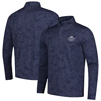V110536 FARMIN 190 Homme Under Armour SP25 Farmers Insurance Open Line Dye Jacquard 1/4 zip SWTMENZPM UM1204