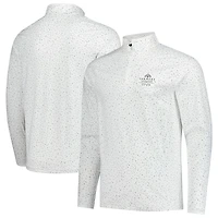 V110536 FARMIN 0 Under Armour SP25 Farmers Insurance Open T2 pour homme Vert Hit of Miss 1/4 Zip SWTMENZPM UM1207