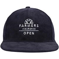 Men's Ahead Navy Farmers Insurance Open Moby Snapback Hat
