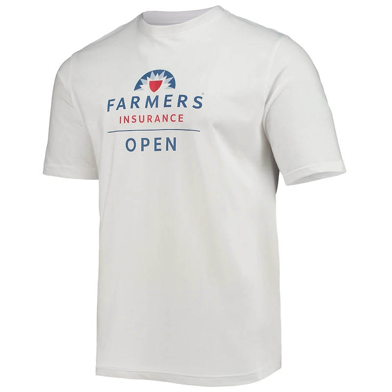 T-shirt Ahead White Farmers Insurance Open Pembroke pour homme