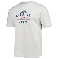 T-shirt Ahead White Farmers Insurance Open Pembroke pour homme