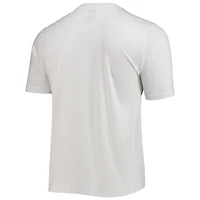 Men's Ahead White Farmers Insurance Open Pembroke Dress T-Shirt