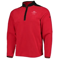 Haut à demi-glissière Nike Farmers Insurance Open Victory Performance pour homme, rouge