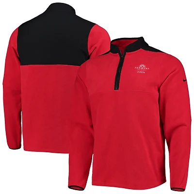 Haut à demi-glissière Nike Farmers Insurance Open Victory Performance pour homme, rouge