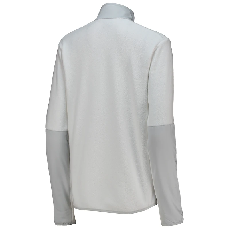 Women's Nike White Farmers Insurance Open Victory Half-Zip Top