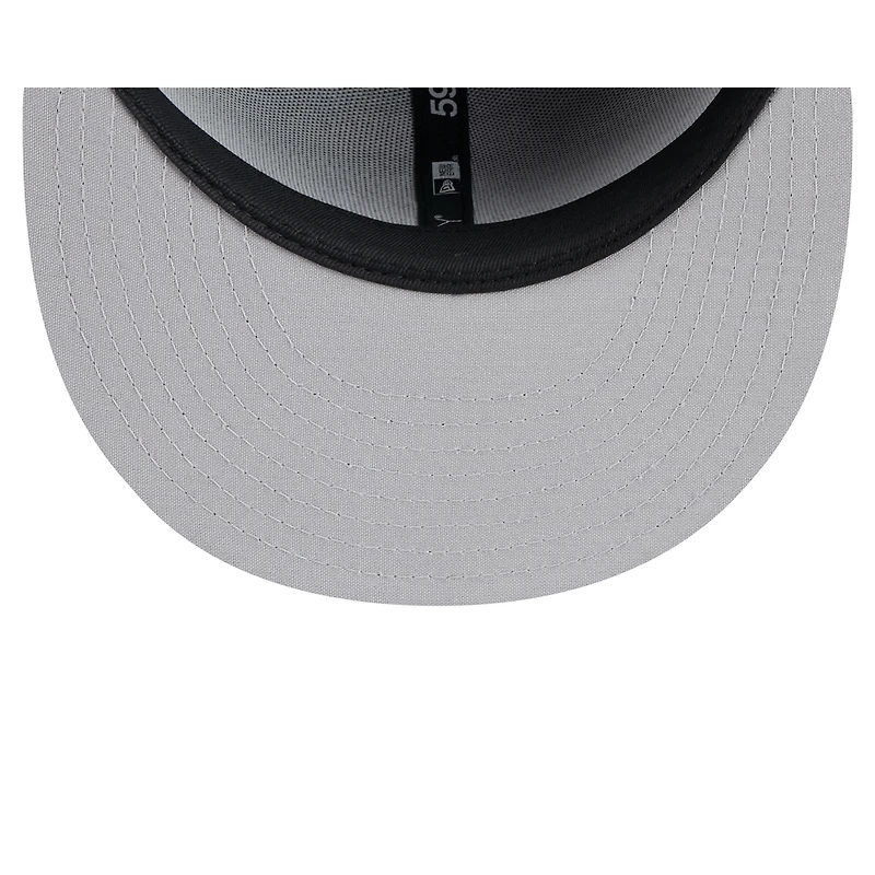 Casquette ajustée 59FIFTY Fayetteville Woodpeckers noire New Era pour homme