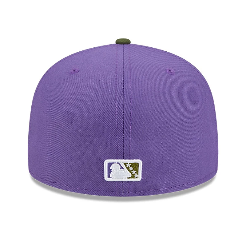 Men's New Era  Purple/Green Fayetteville Woodpeckers 2026 Copa De La Diversion 59FIFTY Fitted Hat