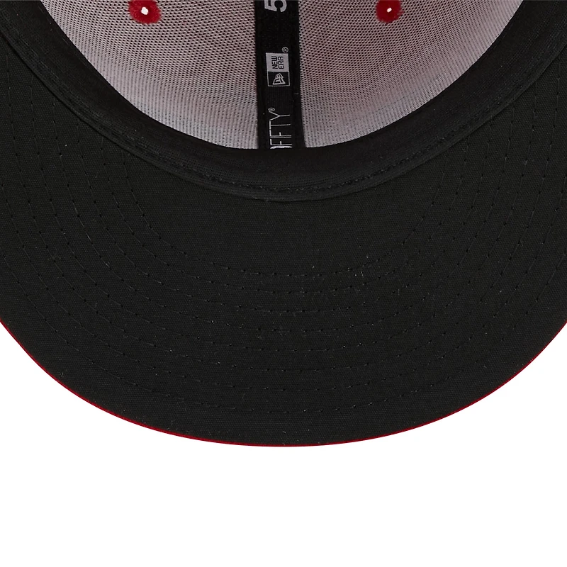 Casquette ajustée 59FIFTY pour homme New Era Red Fayetteville Woodpeckers Marvel x Minor League