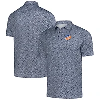 Polo à motifs fleuris Antigua Blue FC Cincinnati Field pour homme