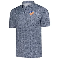 Polo à motifs fleuris Antigua Blue FC Cincinnati Field pour homme