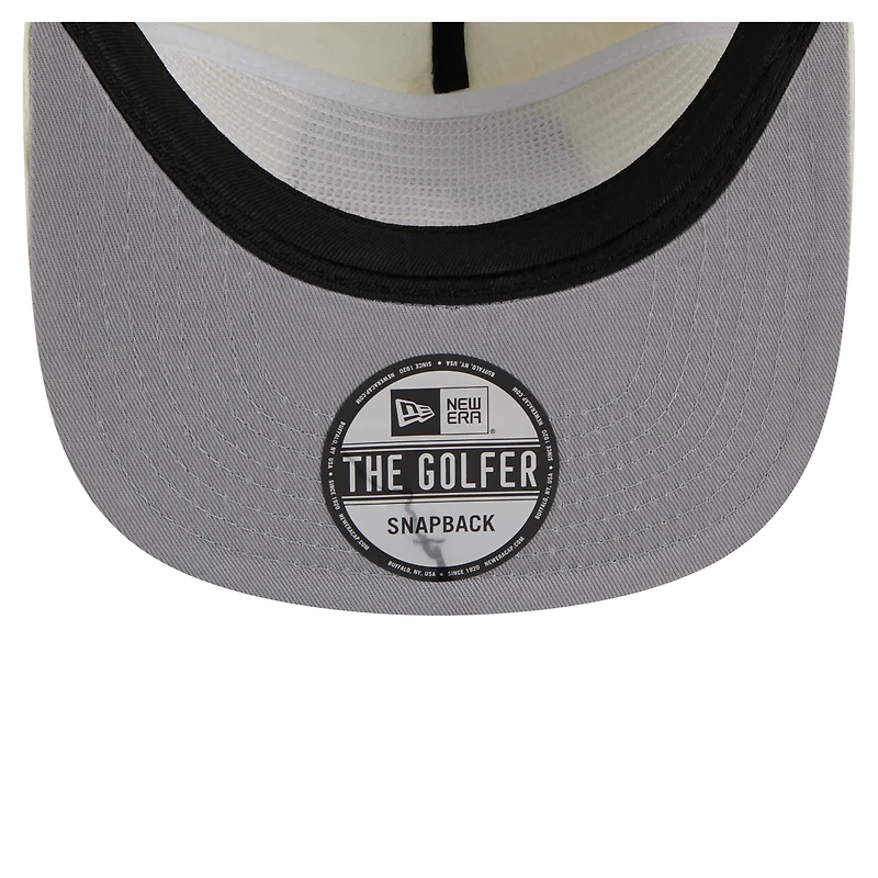 Casquette de golf snapback FC Cincinnati Kickoff 2025 de New Era pour homme, couleur crème