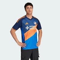 Maillot réplique orange et bleu adidas Blue FC Cincinnati 2025 pour homme