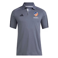 Men's adidas Gray FC Cincinnati 2024 Training Polo