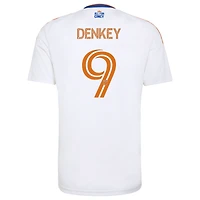 Men's adidas Kévin Denkey White FC Cincinnati 2026 The Seven Hills Kit Replica Jersey