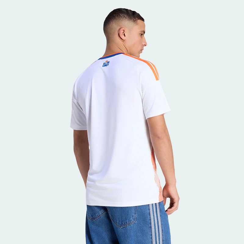 Men's adidas White FC Cincinnati 2026 The Seven Hills Kit Replica Jersey