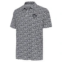Polo FC Cincinnati Seasons gris/noir Antigua pour homme