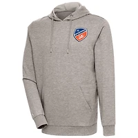 Sweat à capuche avec logo Action pour homme du FC Cincinnati Antigua Oatmeal