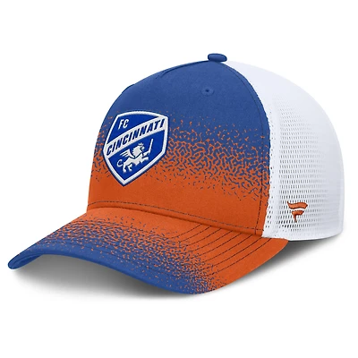 Men's Fanatics Blue FC Cincinnati Libero Trucker Adjustable Hat