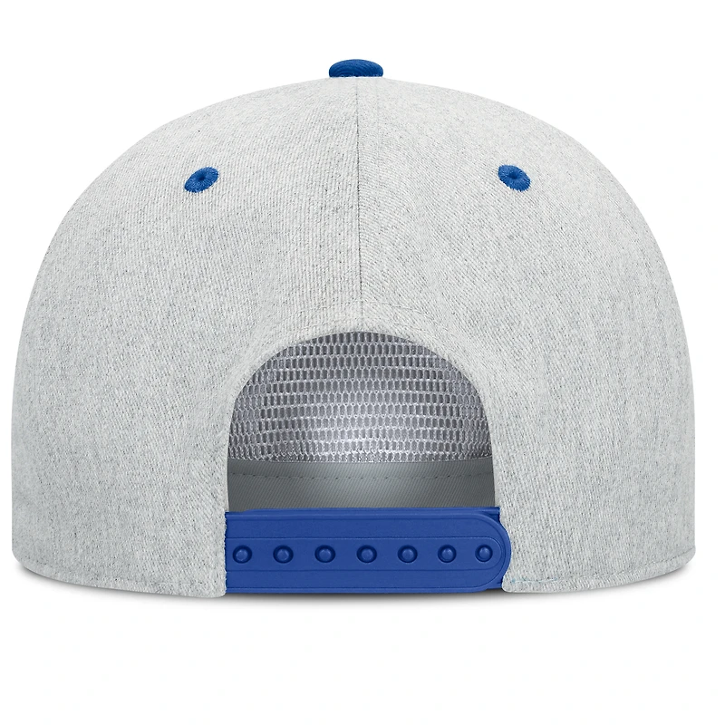 Casquette snapback de golfeur Fanatics Heather Gray FC Cincinnati Chip pour homme
