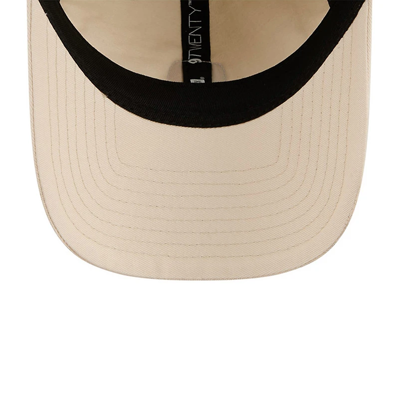 Casquette ajustable New Era beige FC Cincinnati Micro Team Logo 9TWENTY pour homme