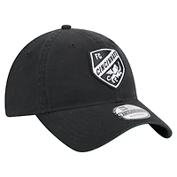 Casquette ajustable New Era FC Cincinnati 2025 Kickoff 9TWENTY noire pour homme