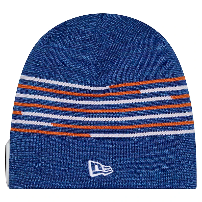 Bonnet tricoté New Era bleu FC Cincinnati 2026 Kickoff pour homme