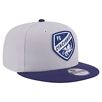 Men's New Era Gray FC Cincinnati Color Pack Two-Tone 9FIFTY Snapback Hat