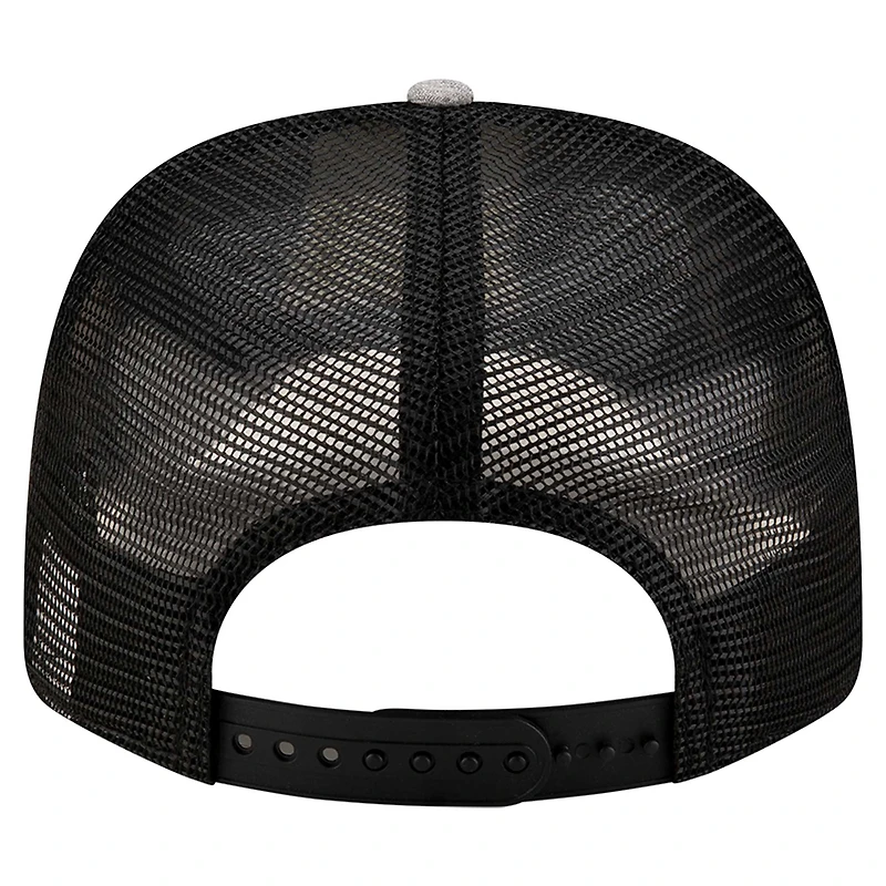 Casquette ajustable extensible à boutons-pression New Era gris chiné FC Cincinnati 9SEVENTY pour homme