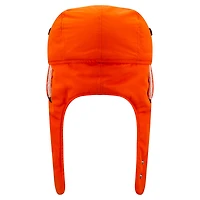 Bonnet en tricot orange FC Cincinnati Trapper de New Era pour homme