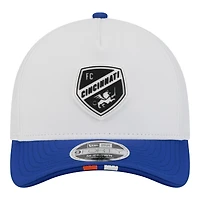 Men's New Era  White FC Cincinnati 2026 MLS Kick Off 9FORTY M-Crown A-Frame Adjustable Hat